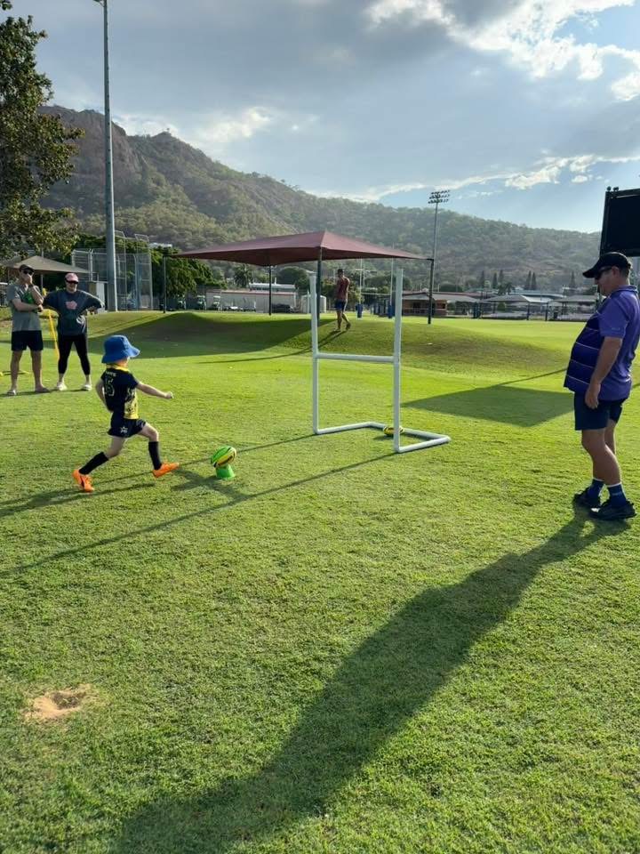 Rugby Roos session action shot