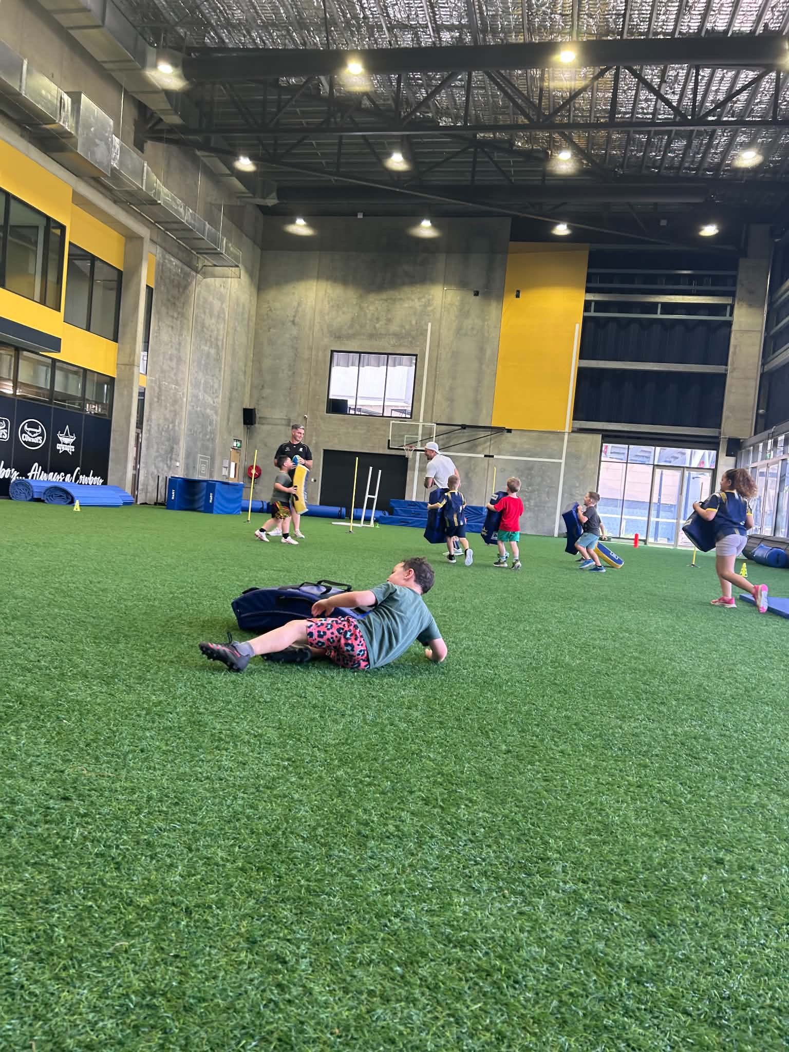 Rugby Roos session action shot