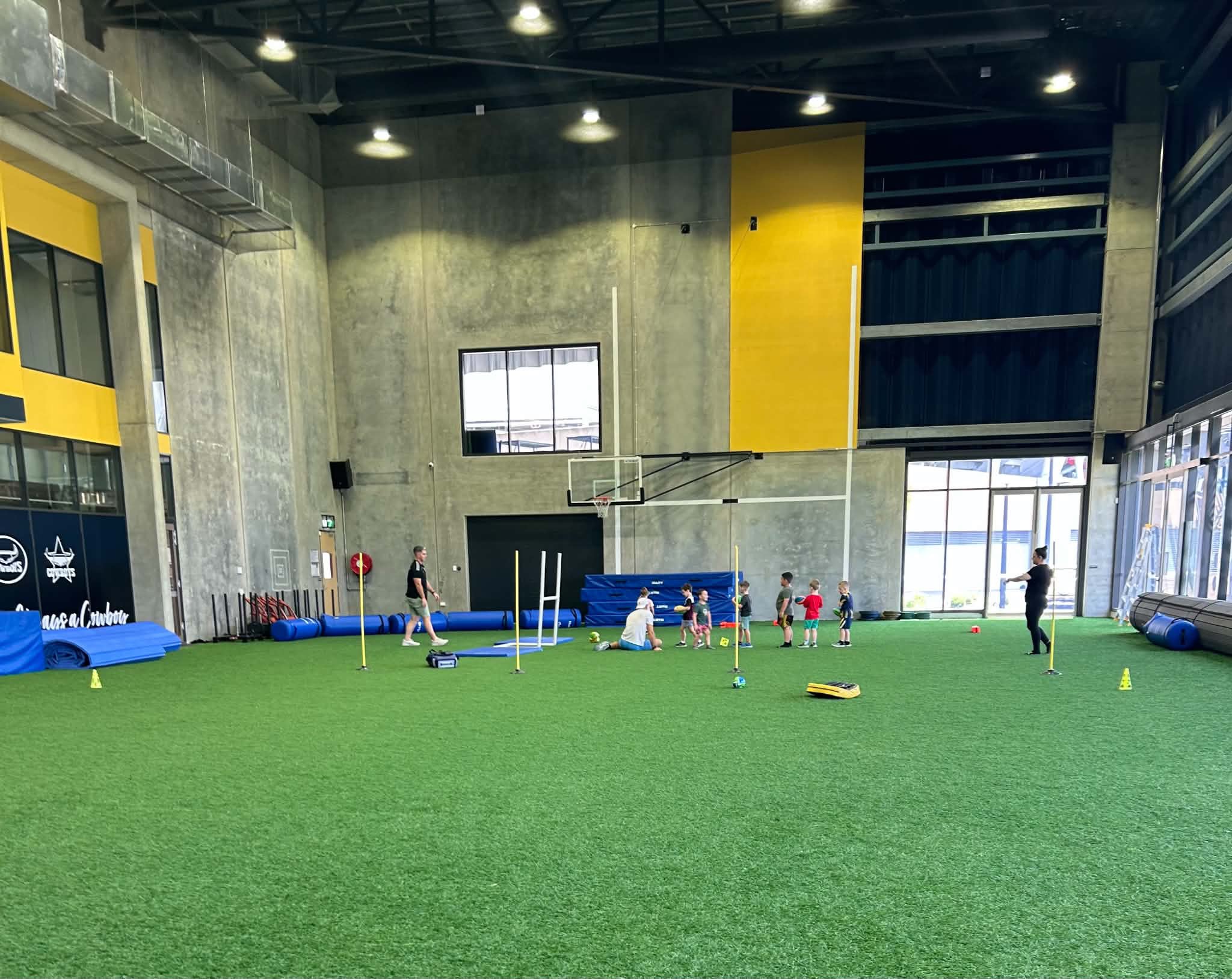 Rugby Roos session action shot