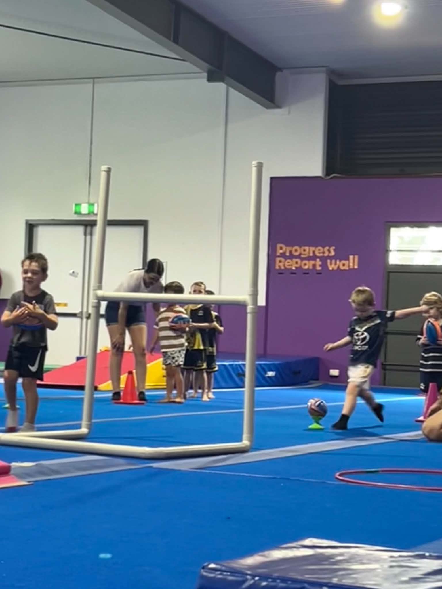 Rugby Roos session action shot
