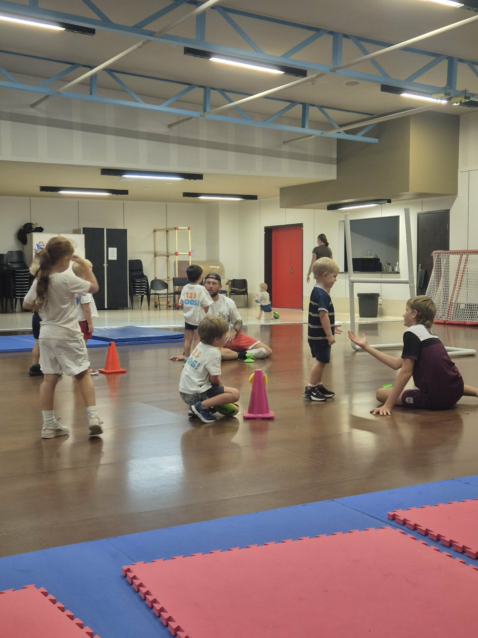 Rugby Roos session action shot