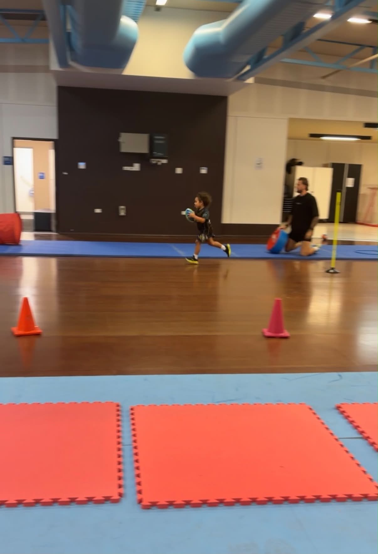 Rugby Roos session action shot