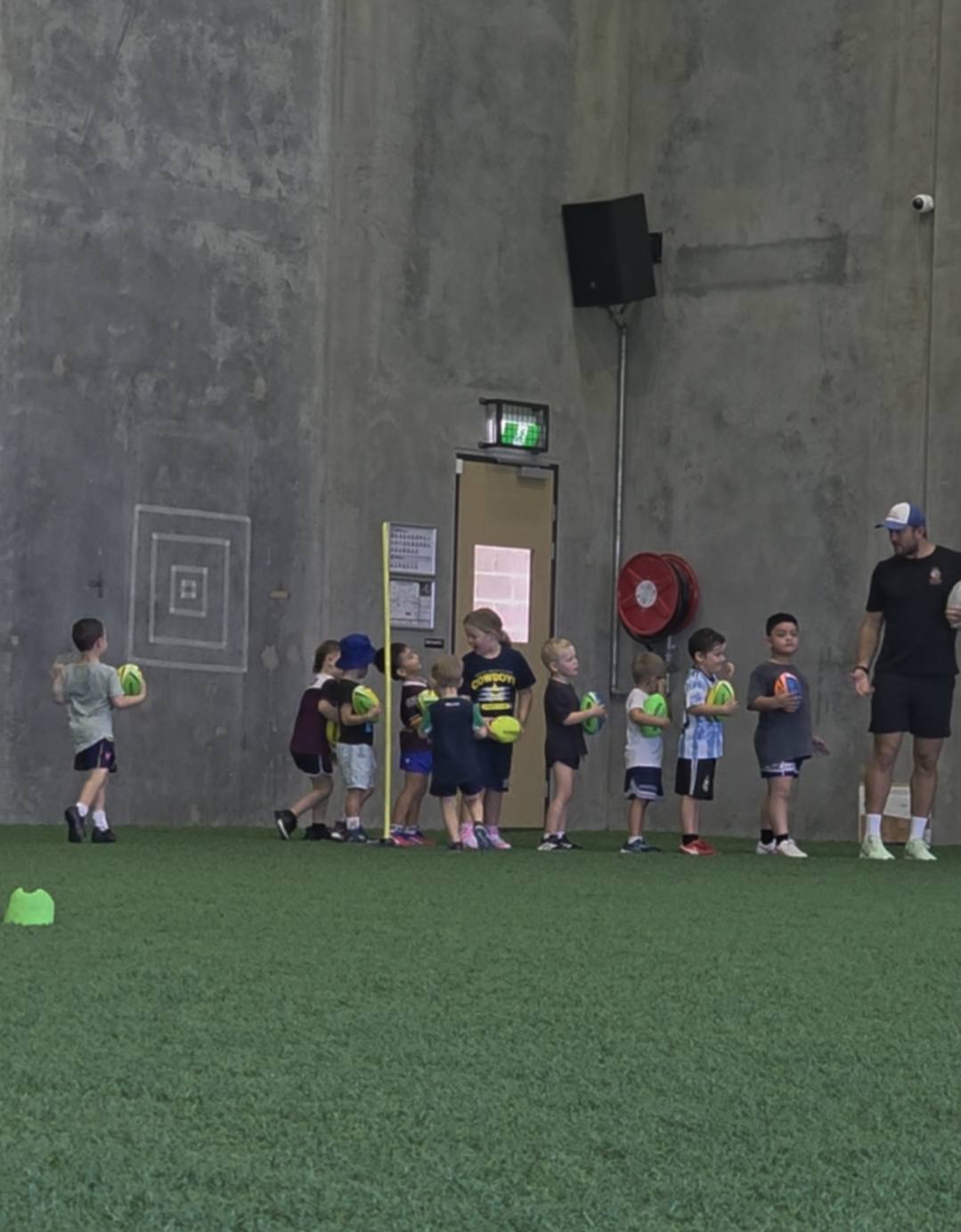 Rugby Roos session action shot