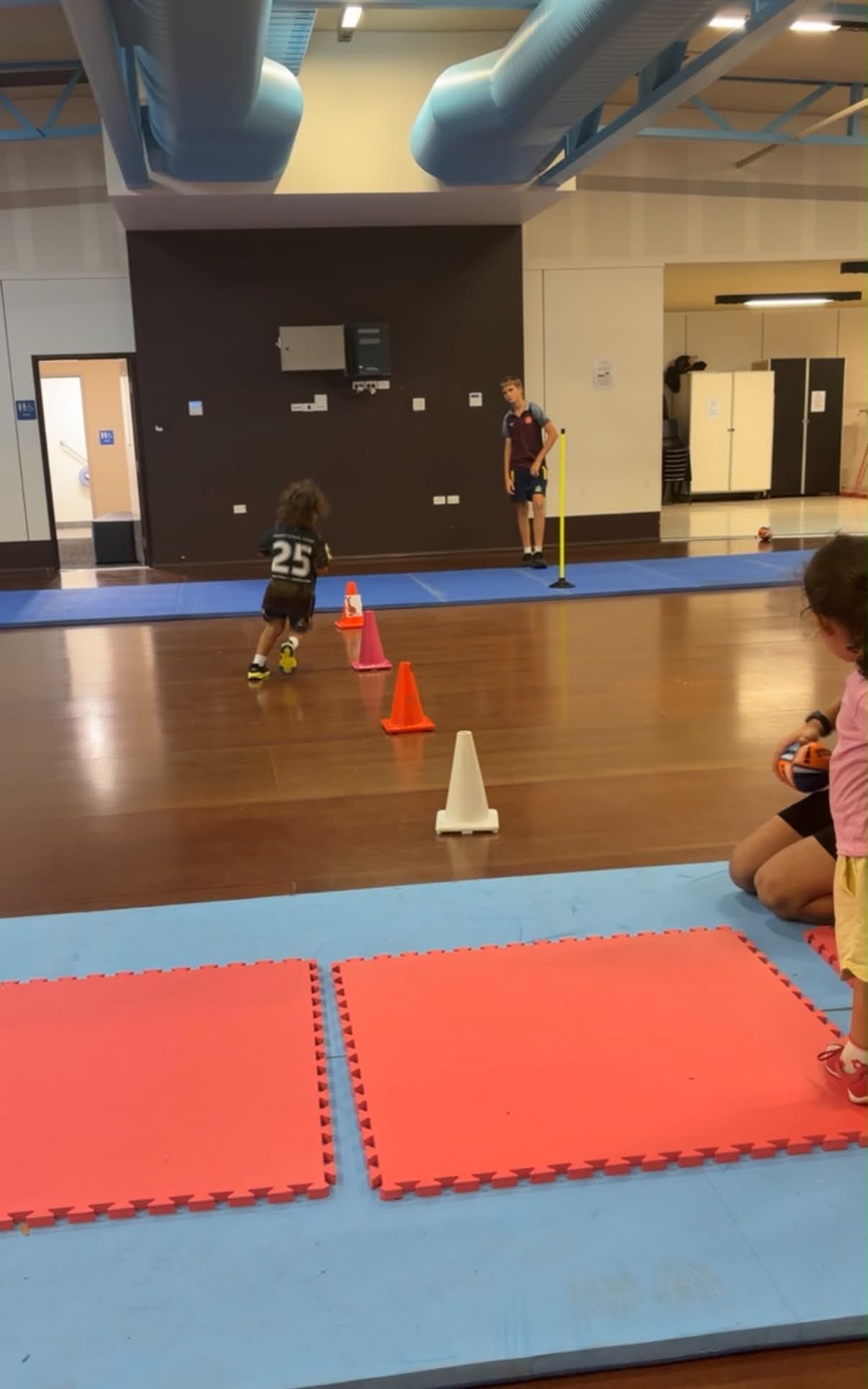 Rugby Roos session action shot