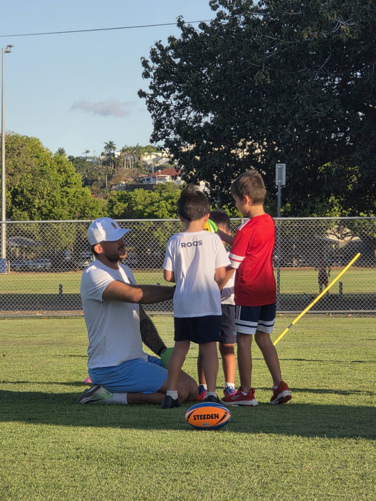 Rugby Roos session action shot